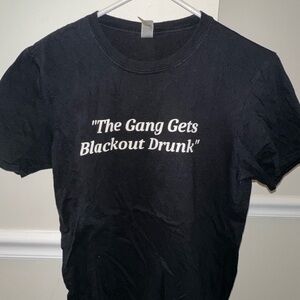 Always Sunny in Philadelphia Softstyle Black T-Shirt Size Medium